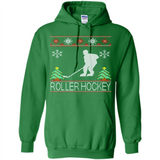 roller hockey Christmas ugly