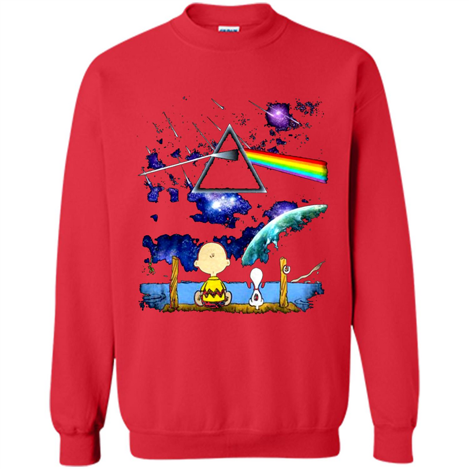 Snoopy And Charlie Brown Pink Floyd Dark Side Of The Moon