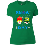 Snow Day Shirt For Houston Rockets Vs Minion Fans pingpong