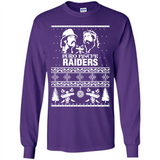 Puro Pinche Raiders Ugly Christmas Sweater - Long Sleeve T-Shirt