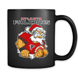 Grumpy Santa Claus Atlanta Falcons Football Team PINGPONG