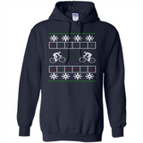Christmas Ugly Sweater Cycling - Best Ugly Christmas Sweater - Hoodie