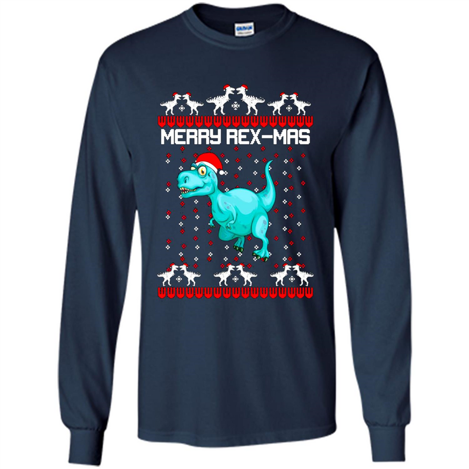 Merry Rexmas Christmas Sweatshirt PINGPONG