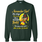 November Girl She Slays She Prays She's Beautiful PINGPONG