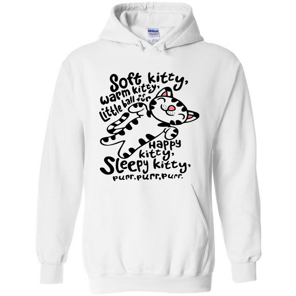 Soft kitty warm kitty little ball of fur - Hoodie