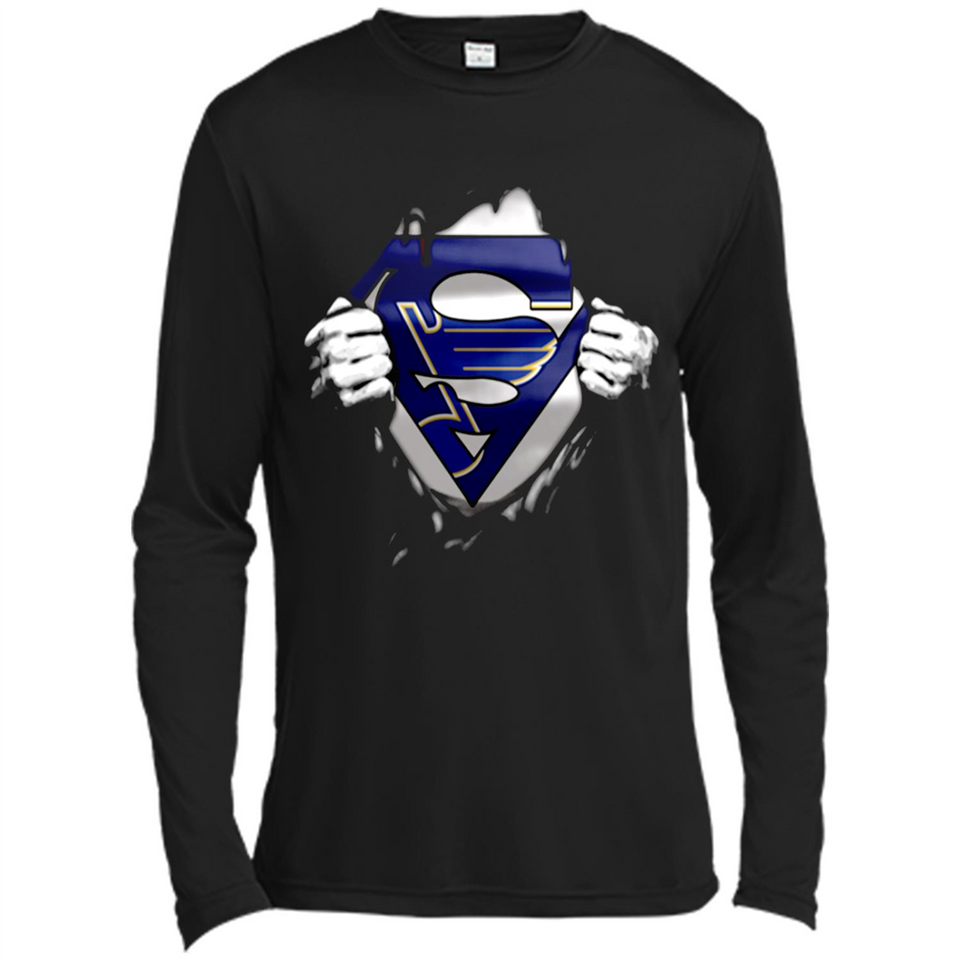 St. Louis Blues And Superman Fans