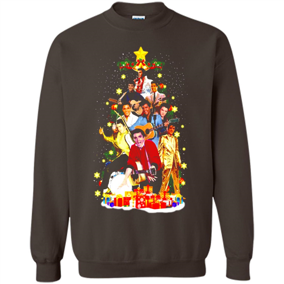 Glitter Rhinestone Christmas Elvis Presley Christmas PING PONG