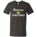 Notorious Christmas - Funny Ls - Men's V-Neck