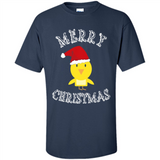 Bird Santa Merry Christmas T-Shirt - Birds Watchers Xmas - Shirt