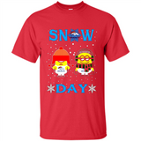 Snow Day Shirt For Denver Broncos Vs Minion Fans pingpong