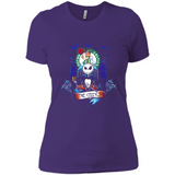 Boston Celtics Halloween The Nightmare Before Christmas - Ladies' Boyfriend T-Shirt