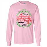 This is My Hallmark-Christmas Movies Watching Sporty T-Shirt - Long Sleeve T-Shirt