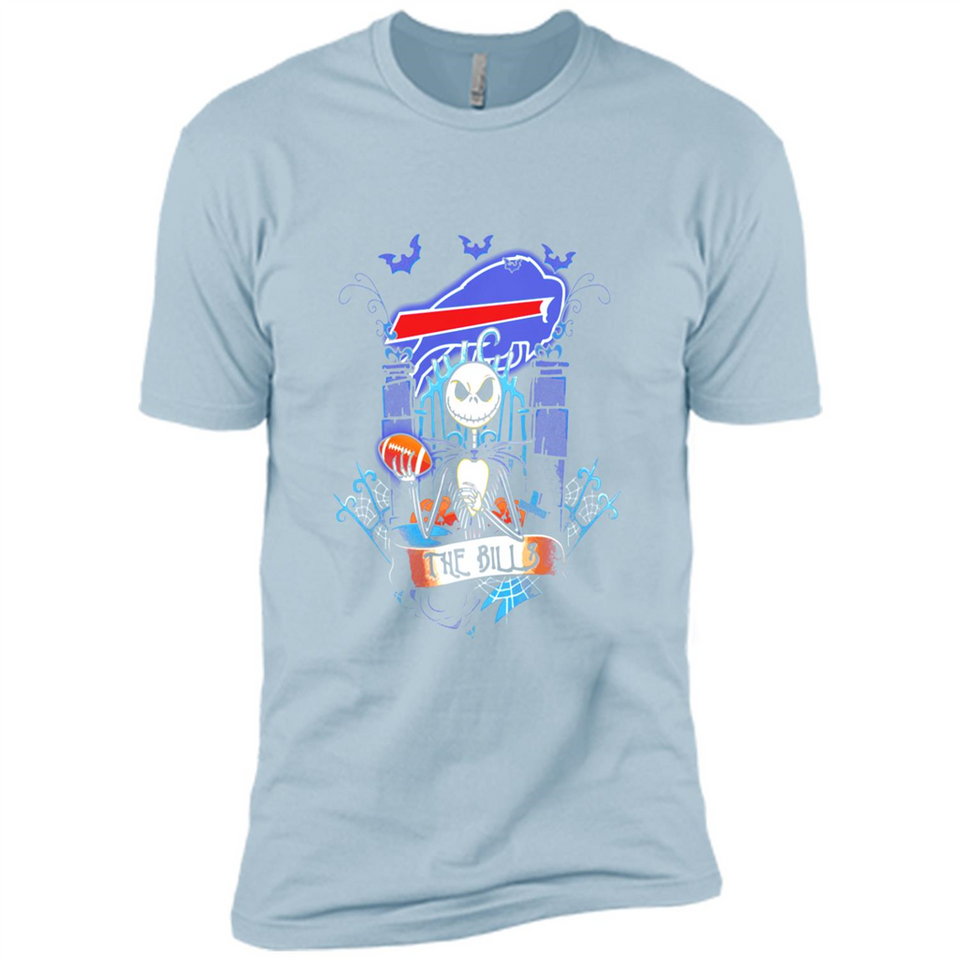 Buffalo Bills Halloween The Nightmare Before Christmas - Premium Short Sleeve T-Shirt