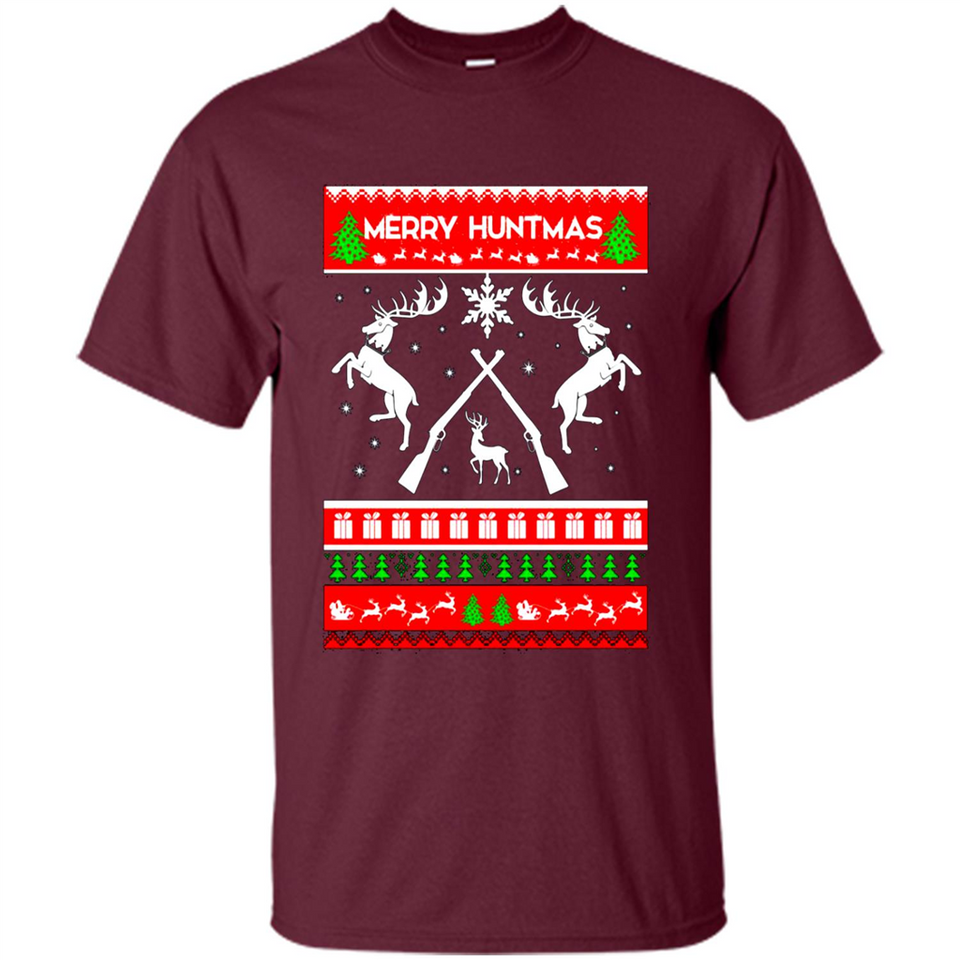 Merry Huntmas Ugly Christmas sweater PINGPONG