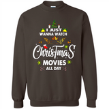 Funny Christmas Movie Shirt, Christmas Movies - Sweatshirt