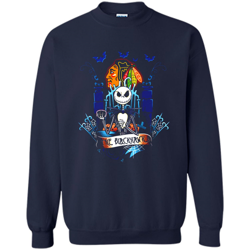 Chicago Blackhawks Halloween The Nightmare Before Christmas - Sweatshirt