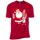 Eggnog Santa And Jesus Christmas