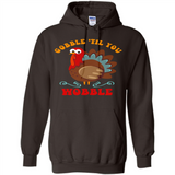 Thanksgiving Gobble Wobble Turkey - Hoodie