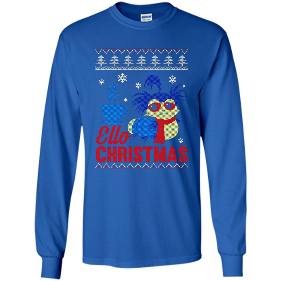 Christmas Ugly Sweater Ello Christmas - Long Sleeve T-Shirt