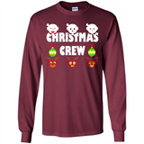 Christmas Crew Gifts Santa Elves Reindeer - Long Sleeve T-Shirt