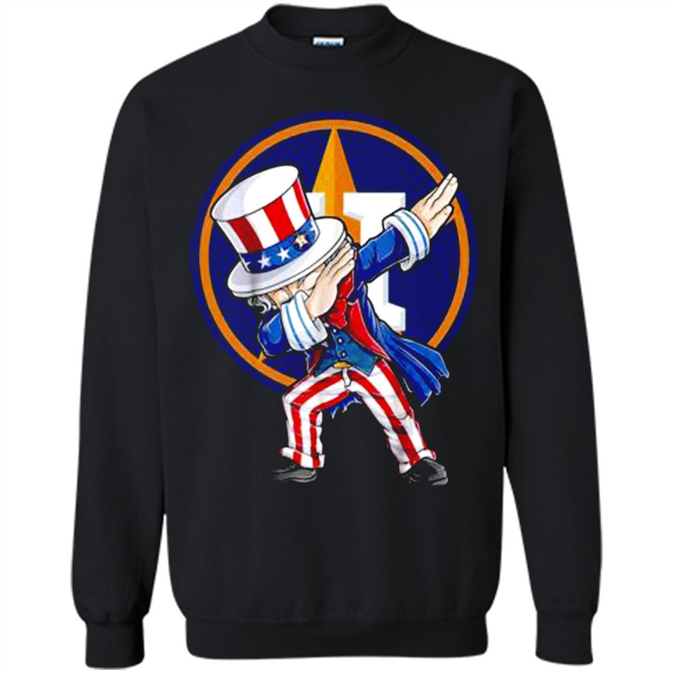 MLB HOUSTON ASTROS UNCLE SAM DABBING INDEPENDENCE DAY