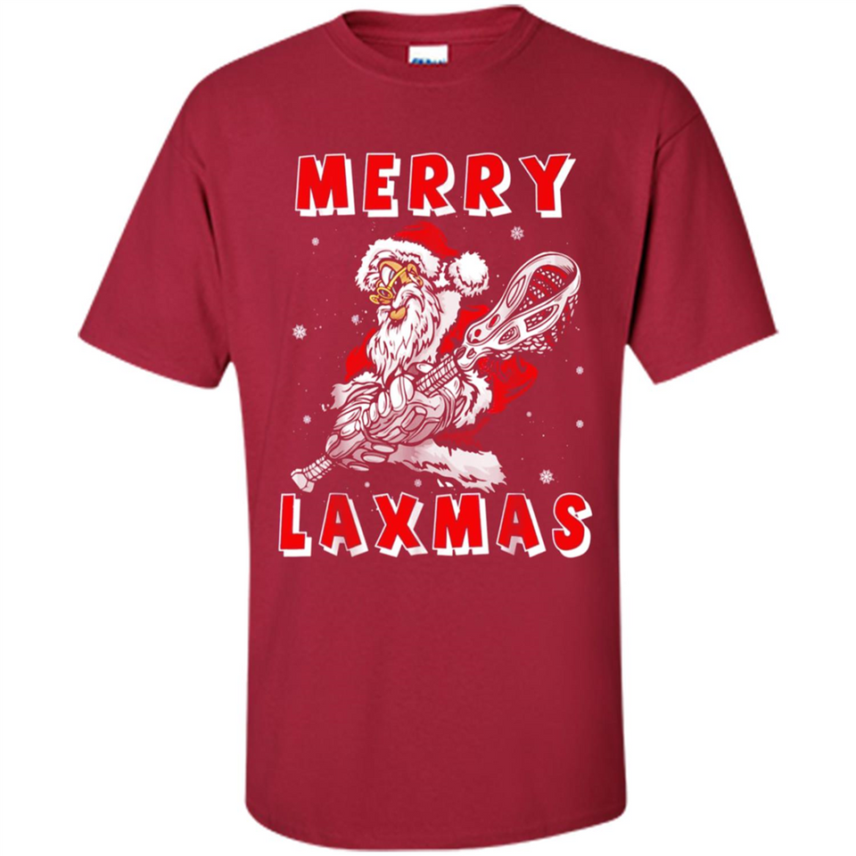 Lacrosse Merry Laxmas Santa - Shirt