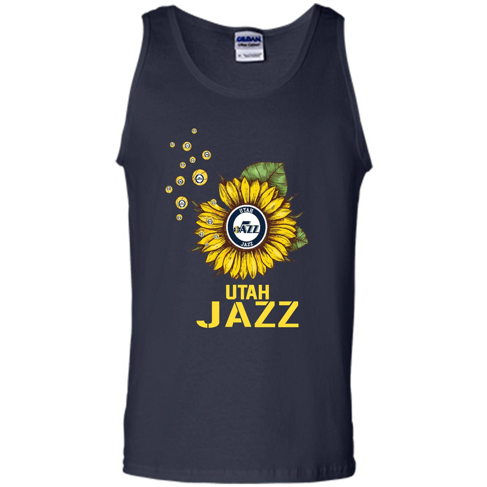 Utah Jazz Basketball Sunflower