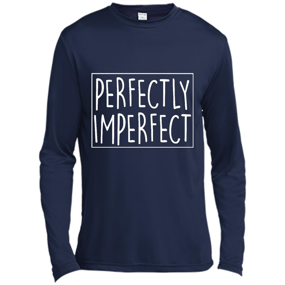 Perfectly Imperfect Black mugs PINGPONG - Canvas Long Sleeve T-Shirt