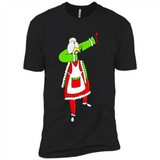 Funny Dabbing Mrs. Santa Claus Christmas Dab - Premium Short Sleeve T-Shirt