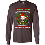 Merry Fookin Christmas Conor Mcgregor sweater PINGPONG