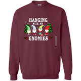 Christmas Garden Gnome Hanging With My Gnomies - Sweatshirt