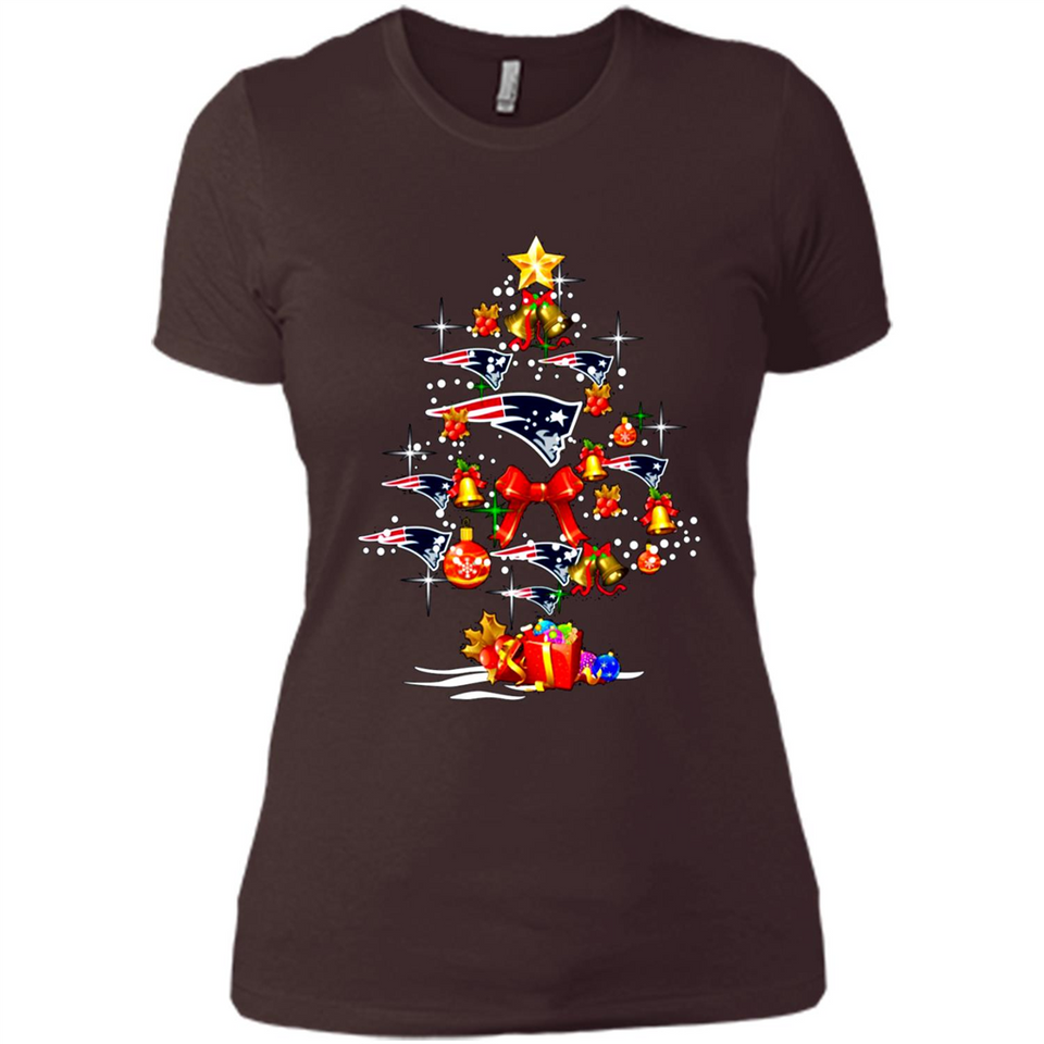 New England Patriots Christmas Tree sweater PINGPONG