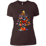 New England Patriots Christmas Tree sweater PINGPONG