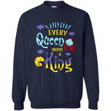 Nightmare Before Christmas Shirt - Sally Glitter Shirt - Every Queen needs a King PINGPONG