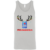 Bud light reinbeer Christmas - Canvas Unisex Tank