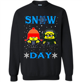 Snow Day Shirt For Detroit Tigers Vs Minion Fans pingpong