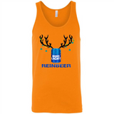 Bud Light Reinbeer Funny Beer Reindeer Christmas Sweatshirt - Canvas Unisex Tank