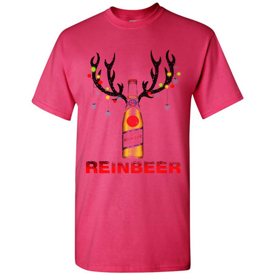 Miller High Life beer reinbeer Christmas - Shirt