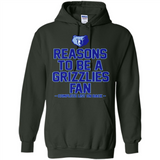 Reasons to be a Memphis Grizzlies Fan Complete List on Back - Hoodie