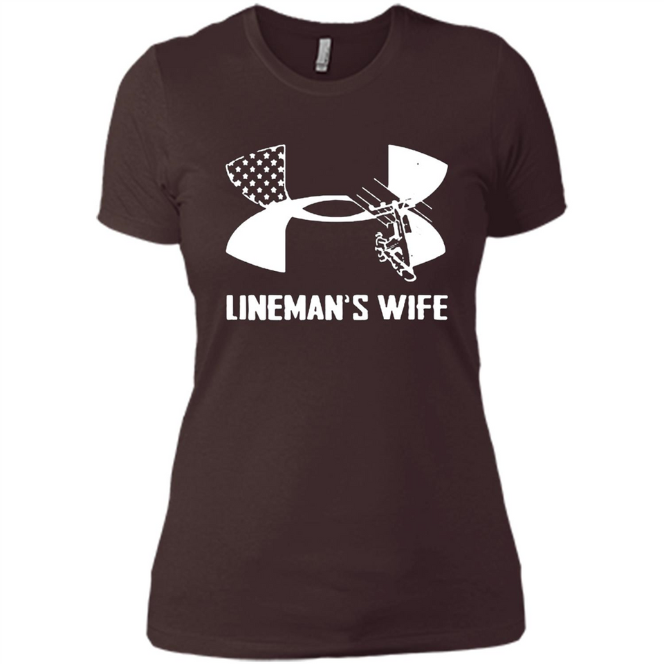 Lineman Wife Under Armour - Ladies' Boyfriend T-Shirt
