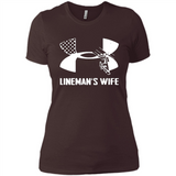 Lineman Wife Under Armour - Ladies' Boyfriend T-Shirt