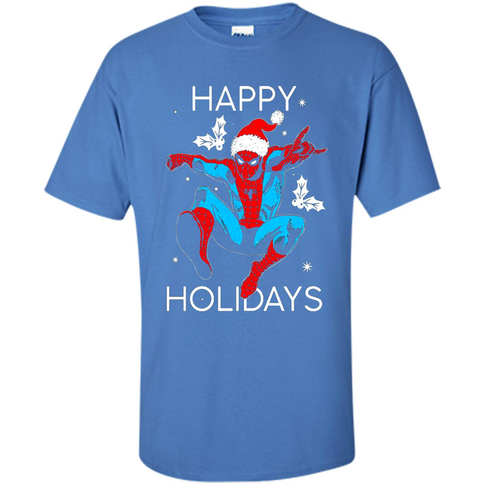 Marvel Spider Man Happy Holidays Santa Christmas Mug PINGPONG - Shirt