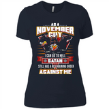 November Guy Birthday - Ladies' Boyfriend T-Shirt