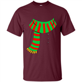 Snowman Scarf Costume T-shirt Christmas