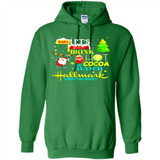 Santa claus i just want to bake stuff and waych christmas movi PINGPONG - Hoodie