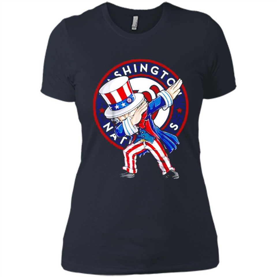 MLB WASHINGTON NATIONALS UNCLE SAM DABBING INDEPENDENCE DAY