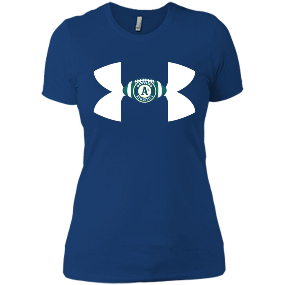 Oakland Athletics Under Armour Logo - Ladies' Boyfriend T-Shirt
