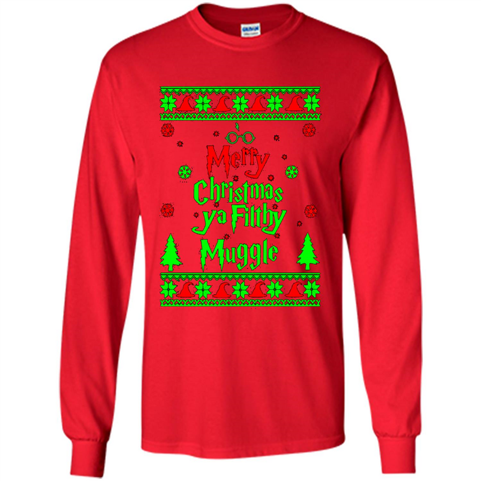 Merry Christmas ya filthy animal ugly sweater PINGPONG