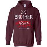 Brother Shirt Buffalo Plaid Family Camping Bear Tee - Hoodie