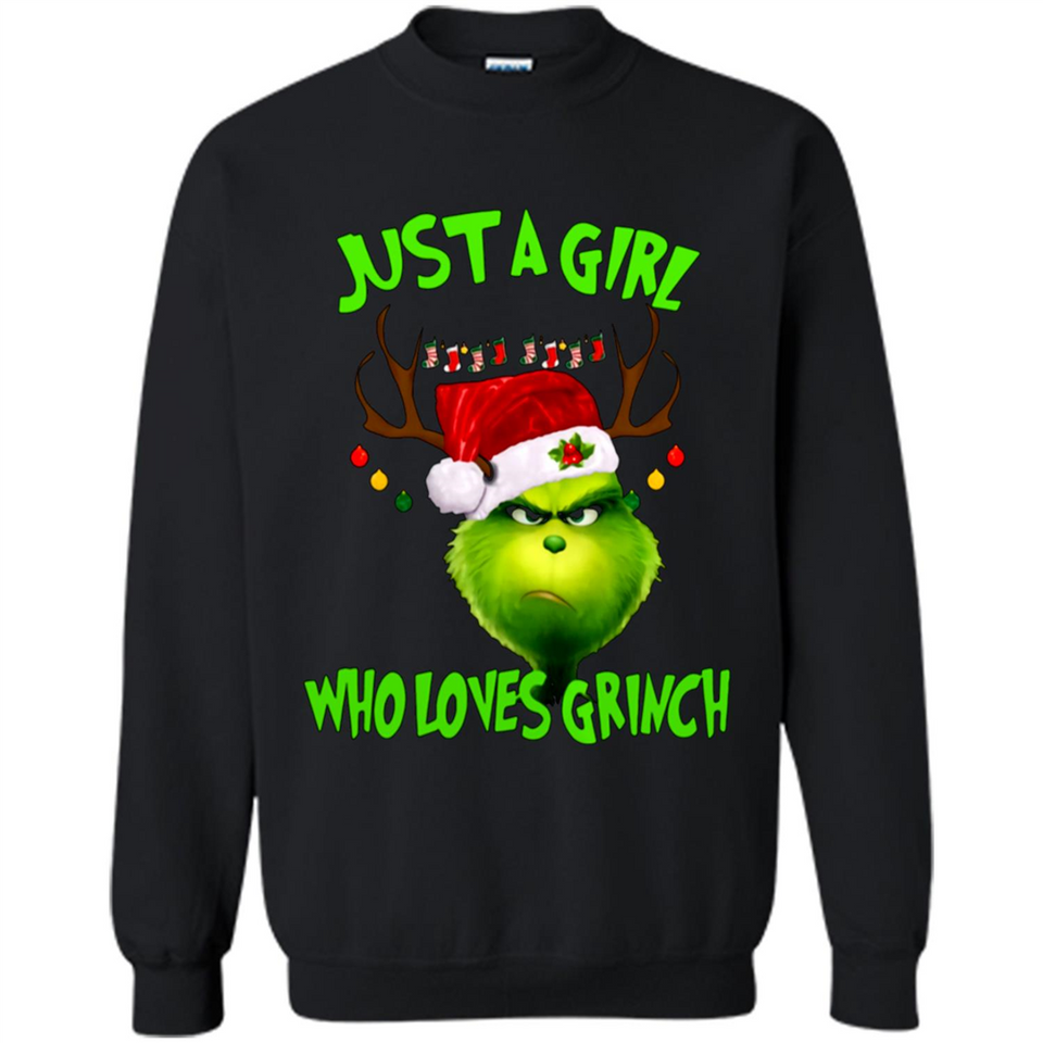 Just a Girl Who Loves Grinch Christmas PING PONG
